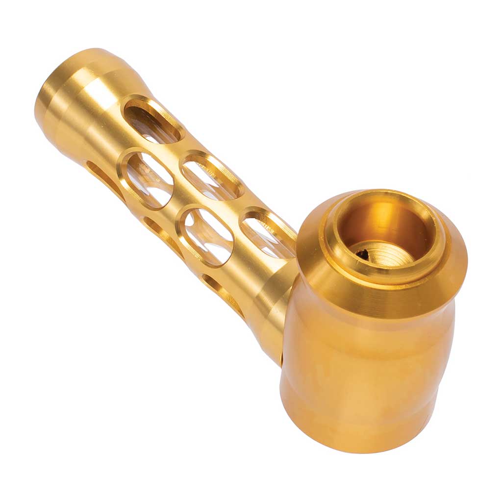 Aluminum Glass Hybrid Hand Pipe