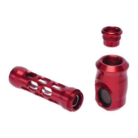 Aluminum Glass Hybrid Hand Pipe