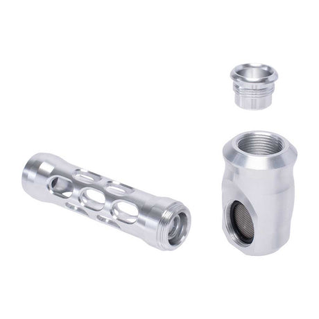 Aluminum Glass Hybrid Hand Pipe