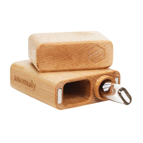 Anomaly Classic Dugout in wood with one-hitter and storage compartment, front view