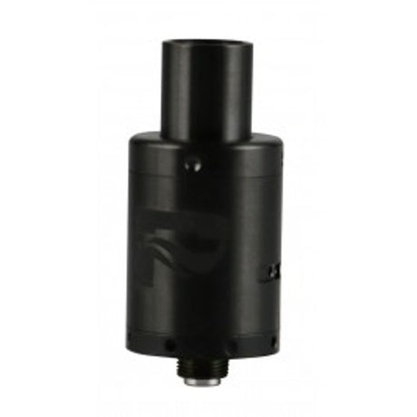 Pulsar APX Wax Metal Atomizer Tank front view, compact steel design for concentrates