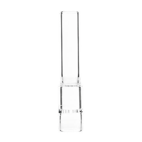 Arizer Air Aroma Tube, 70mm All Glass, Clear Borosilicate, Front View, Portable Vape Accessory