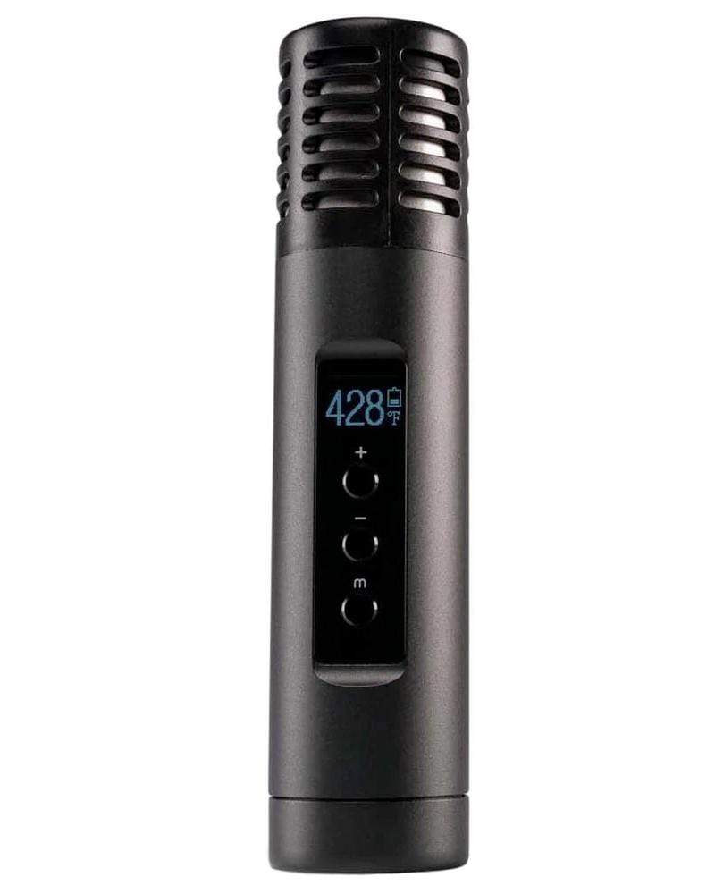 Arizer Air II Vaporizer in Black - Front View with Digital Temperature Display