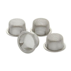 Arizer Extreme Q / V-Tower Dome Screens 4-pack, stainless steel, top view on white background