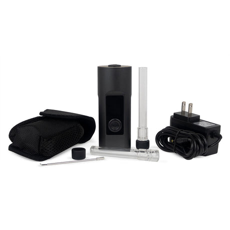 Arizer Solo II Portable Vaporizer in Black with Accessories and Charger