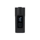 Arizer Solo II Portable Vaporizer in Black, Front View with Digital Display, 3400mAh Battery for Dry Herbs