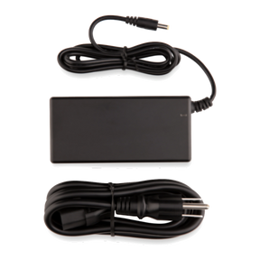 Arizer Solo Power Adapter in black, portable design for vaporizers, plug-in type, Canadian made