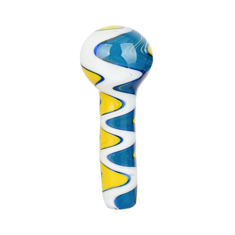 Astral Splash Glass Spoon Pipe | 4" | Colors Vary