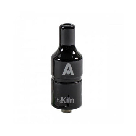 Atmos Kiln Ceramic E-Nail in Black - Front View for Portable Vaporizers