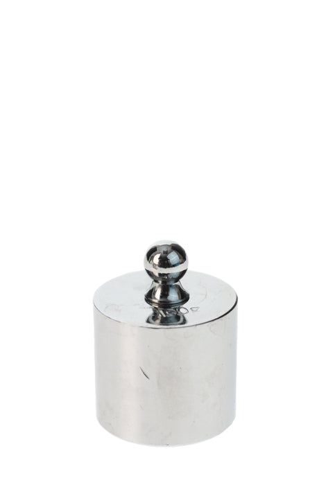 AWS 100 Gram Calibration Weight by Thick Ass Glass, precision scale accessory, front view on white