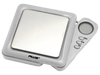 AWS Blade Style Digital Scale in Silver with Tray, 100g x 0.01g, Portable Compact Design