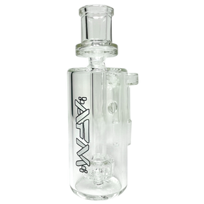 AFM 5" Showerhead Perc Glass Ash-Catcher Front View on White Background