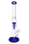 Glass on Glass Beaker Bong “Treehouse” – 12-Arm Tree Perc – Ice Pinch – 18″