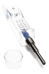 Glass Phone Dab Straw Kit “Dial-A-Dab” – Includes Dish