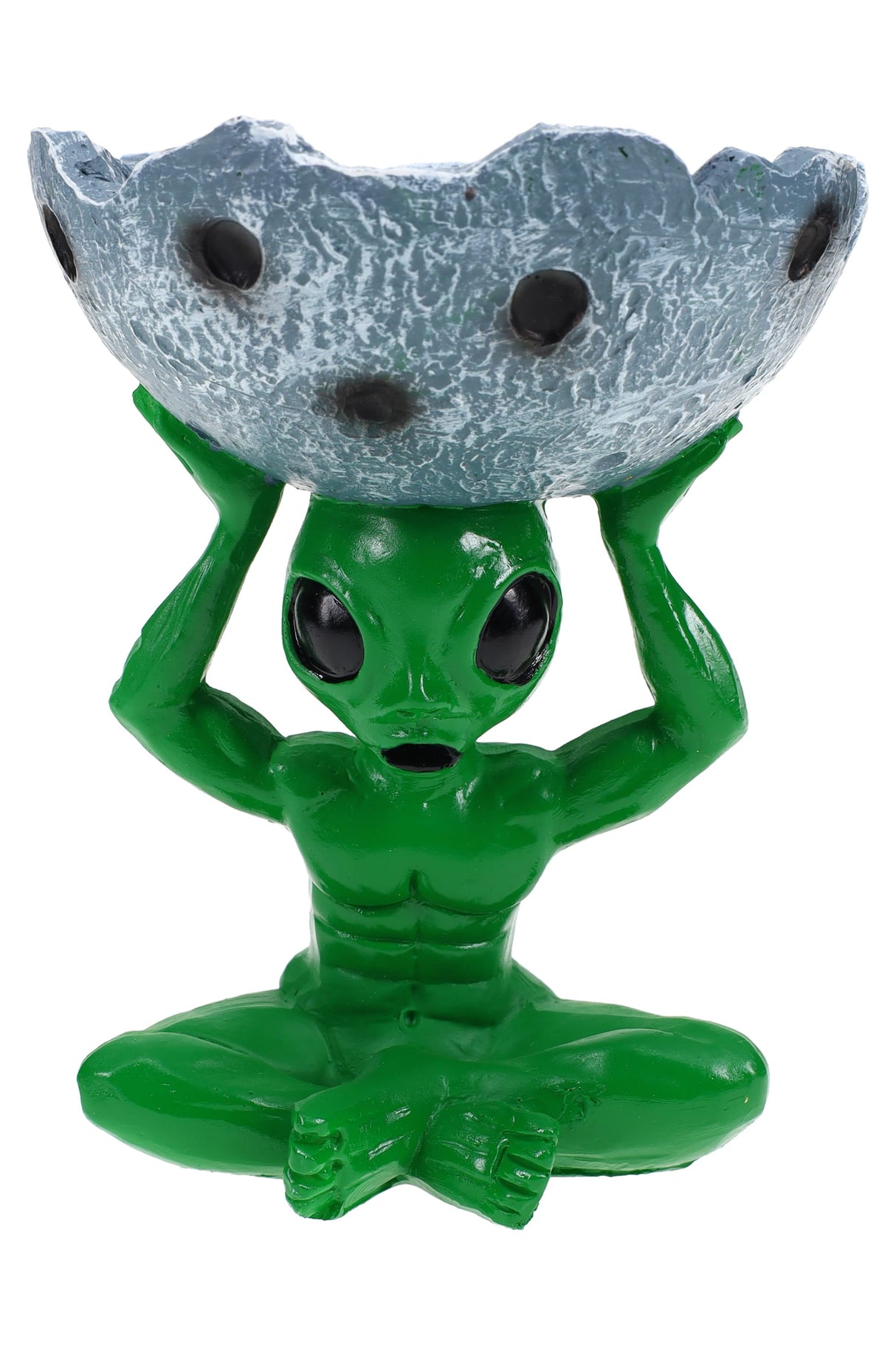 Alien & Shroom Resin Ashtray – 4″