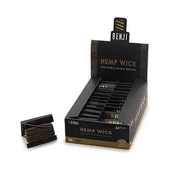 Benji Hemp Wick 10ft Roll unrolled