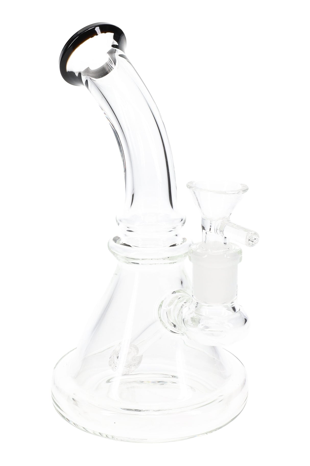 Clear Stemless Beaker Bong “Matrix Mini” – Matrix Stem – 7½″