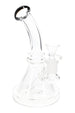 Clear Stemless Beaker Bong “Matrix Mini” – Matrix Stem – 7½″