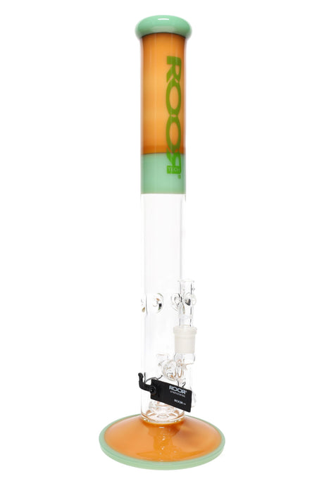 ROOR Tech 18″ Colored Straight Tube with Showerhead Perc – 5mm Glass