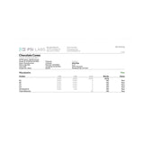 PSI Labs test results document for Baked Bags Coned Delta 8 Infused Treats