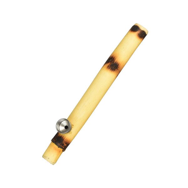 Bamboo Steamroller Pipe w/ Metal Bowl – DankGeek
