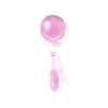 Pink Baseball Bat Terp Slurper Set by The Stash Shack, top and side view on white background
