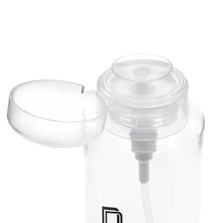 Close-up of The Depot ISO Basin 5 Pack, a clear cleaning tool for bongs and pipes