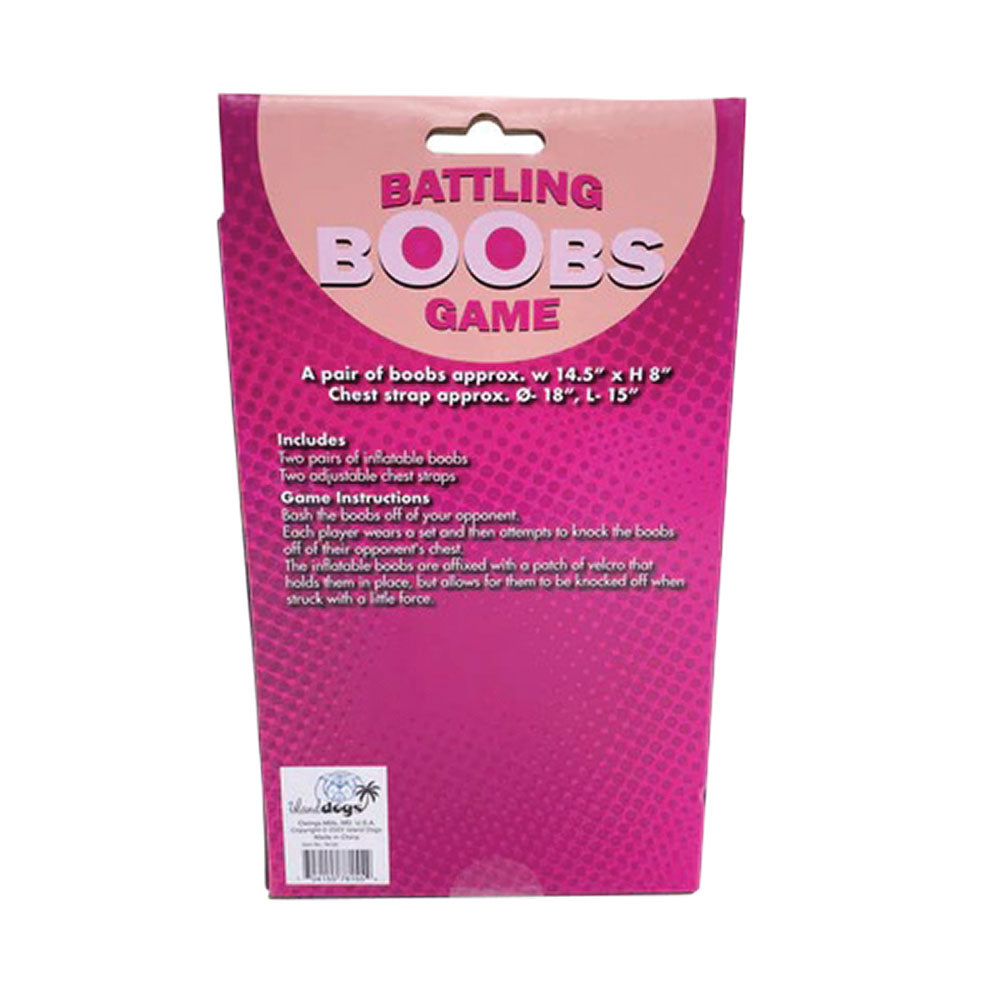 Battling Inflatable Boobs Game – Funny Bachelorette Party Gag Gift & Novelty Toy For Adults