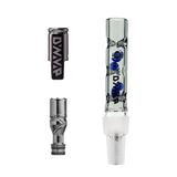 DynaVap BB6 Vaporizer with Blue Glass Accents - Front View