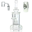 AFM Glass 10" Incycler Dab Rig Bundle with Quartz Banger and Glass Attachment