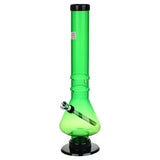 Beaker Base Acrylic Water Pipe | 12" | Colors Vary