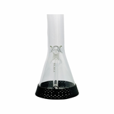 MAV PRO Beaker Bumper Bottom Protector in black, front view, enhancing bong stability and protection