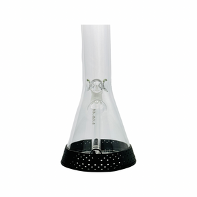 MAV PRO Beaker Bumper Bottom Protector in black, front view, enhancing bong stability and protection