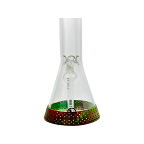 MAV PRO Beaker Bumper Bottom Protector in multi-color, front view on white background