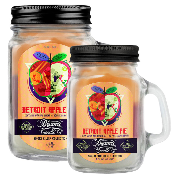 Beamer Candle Co. Mason Jar Candle | Detroit Apple Pie