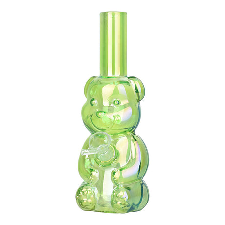 Bear Buddy Electroplated 6" Water Pipe in Assorted Colors with 10mm Female Joint