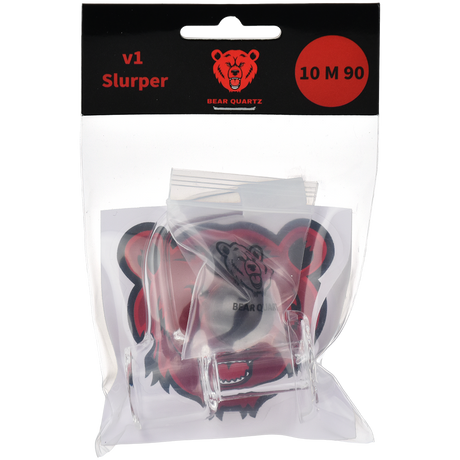 Bear Quartz V1 Slurper Banger Set | 4pc | 90 Degree