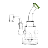 Beauty In Simplicity Glass Dab Rig | 6.25" | 14mm F | Colors Vary