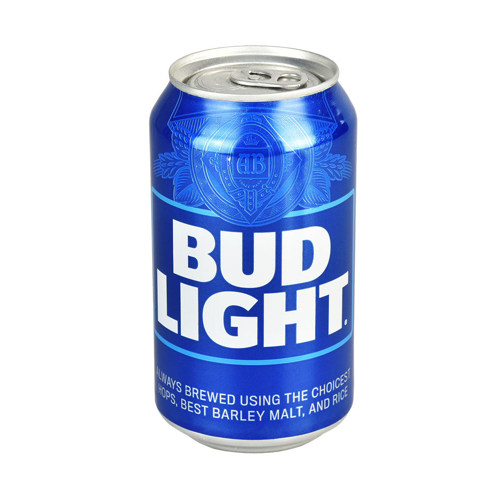 Bud Light Beer Can Diversion Stash Safe, 12oz - Front View on White Background