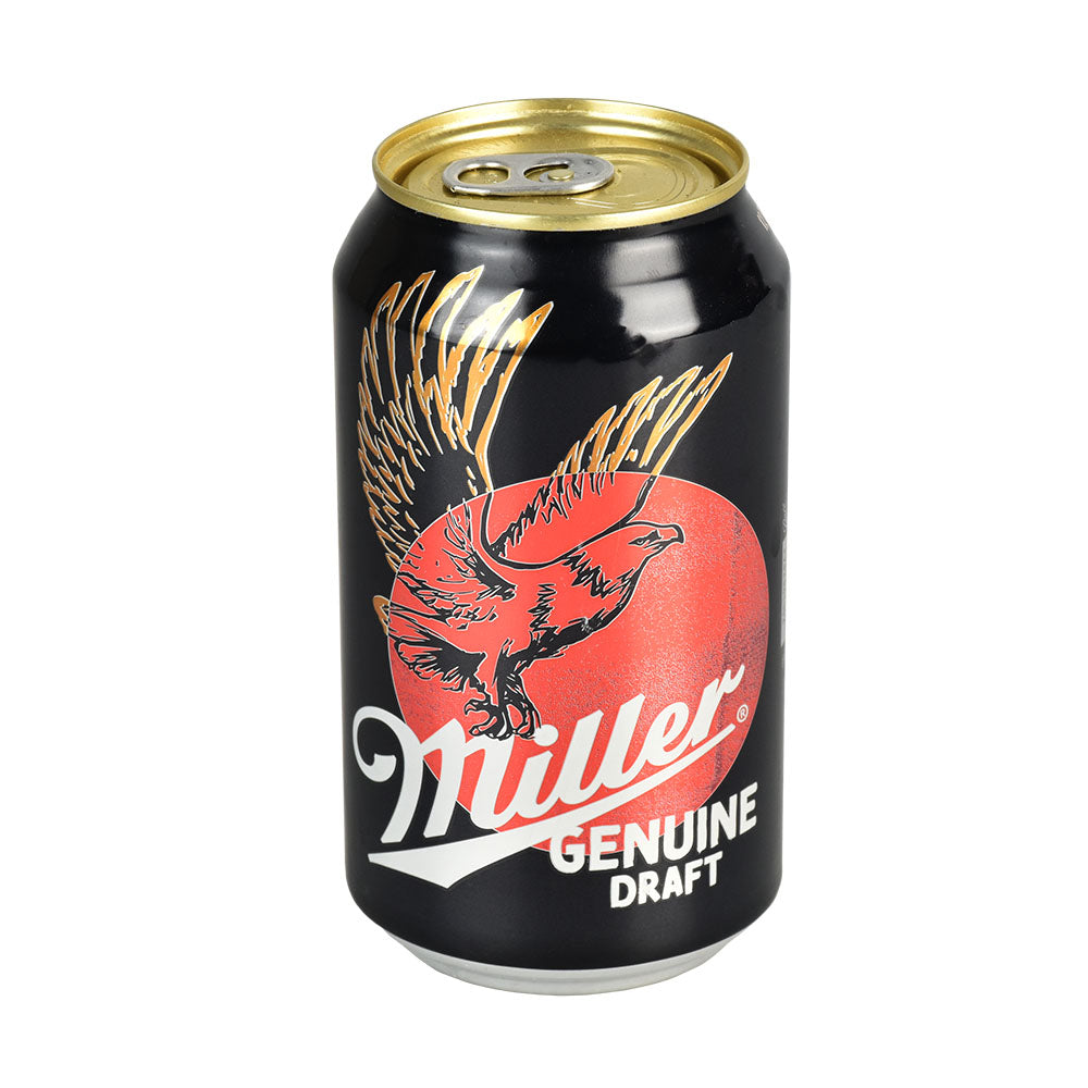 Miller Genuine Draft Beer Can Diversion Safe, 12oz - Front View, Perfect for Hiding Valuables
