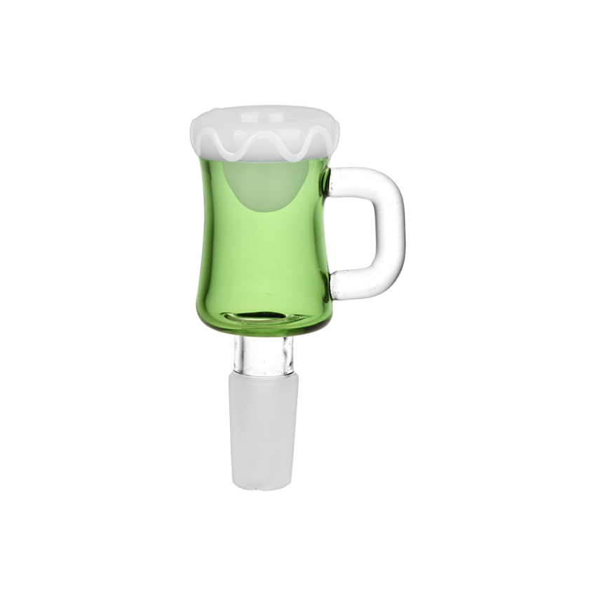 Beer Mug Herb Slide | 14mm M | Assorted Colors | 5ct Bundle