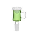Beer Mug Herb Slide | 14mm M | Assorted Colors | 5ct Bundle