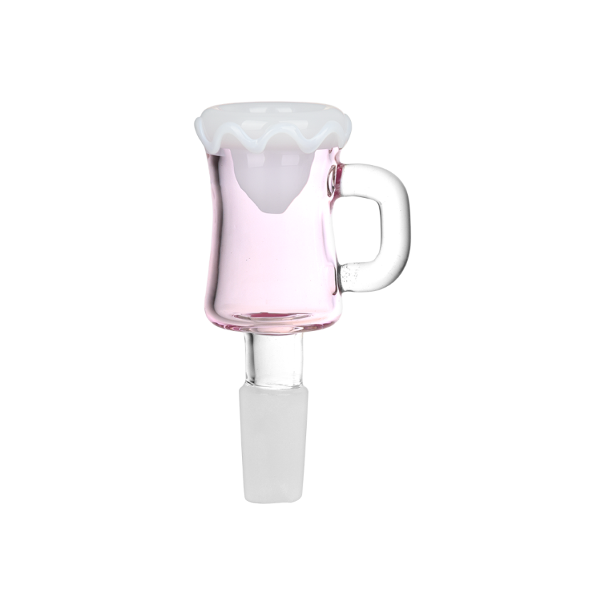 Beer Mug Herb Slide | 14mm M | Assorted Colors | 5ct Bundle