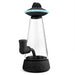 Glass Silicone UFO Bong with Glow-in-the-Dark Lid