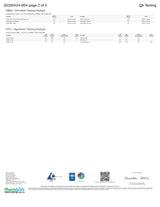 BlackCraft Extrax THCA D9P D8 Disposable lab test document showing results