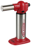 Blazer Big Buddy Torch Lighter in Red, Front View, Compact and Portable for Dab Rigs