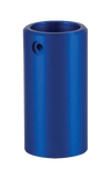 Blazer Big Shot Blue Metal Turbo Nozzle Kit, compact aluminum torch accessory for dab rigs