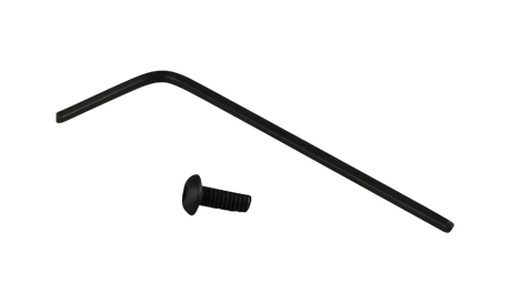 Blazer Big Shot Metal Turbo Nozzle Kit in Black, Portable Aluminum Torch Accessory, Side View