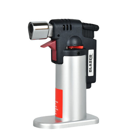 Blazer Firefox Torch Lighter - 4.5" Compact Size, Ideal for Dab Rigs, Front View