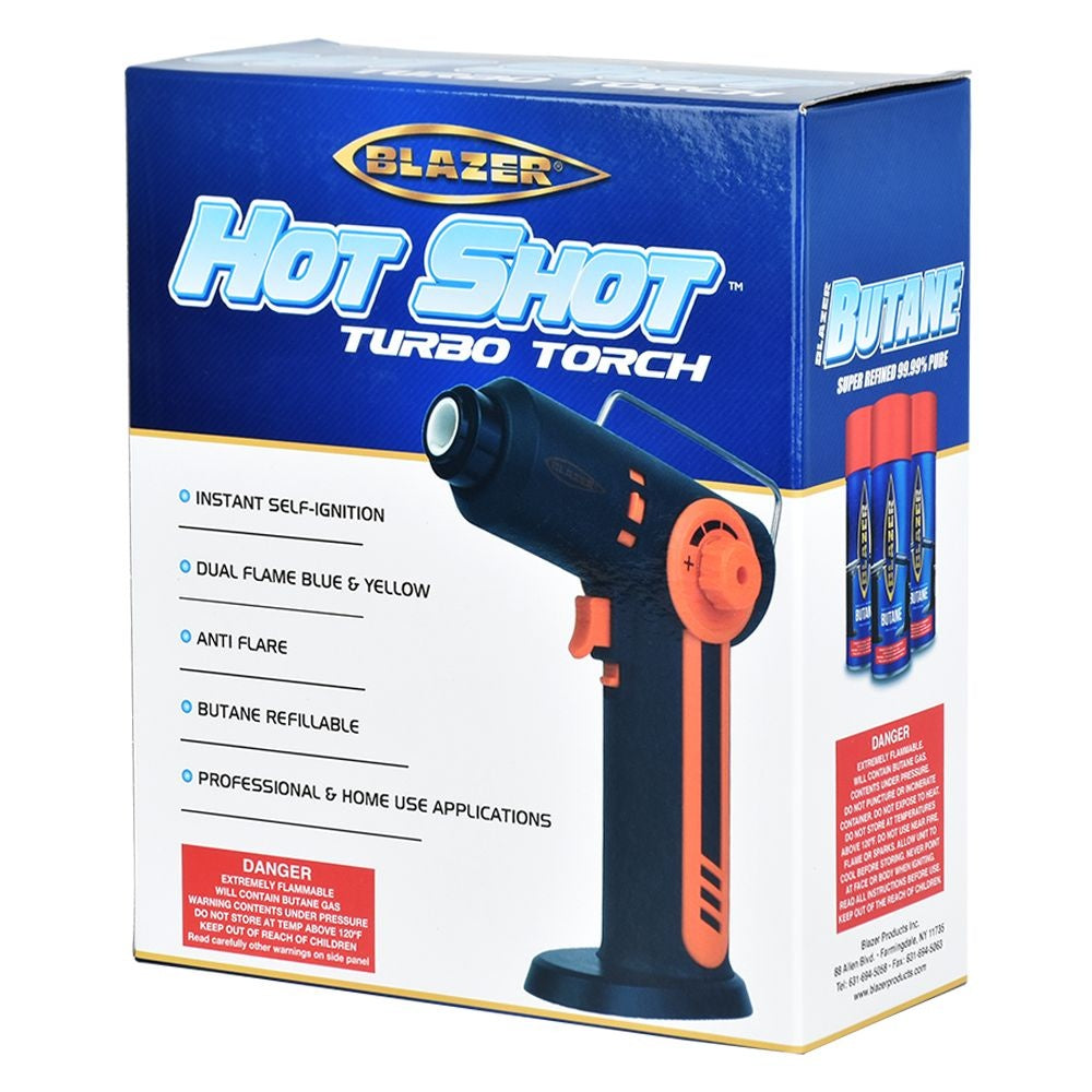 Blazer Hot Shot Turbo Torch Lighter | 7.75